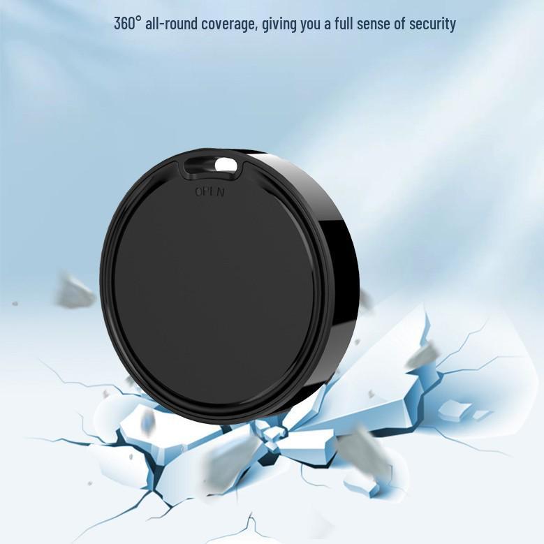 Compact Dual-System Anti-Lost Tracker for AirTag and Find My