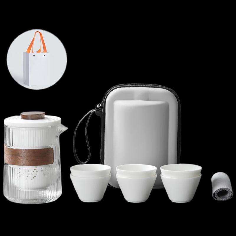 Woding Portable Ceramic Tea Set