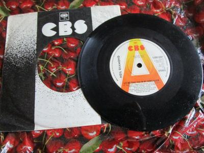 7inch Record NEIL DIAMOND - Let Me Take You In My Arms Again SCBS6207PROMO CBS 1978 UK Rock Used