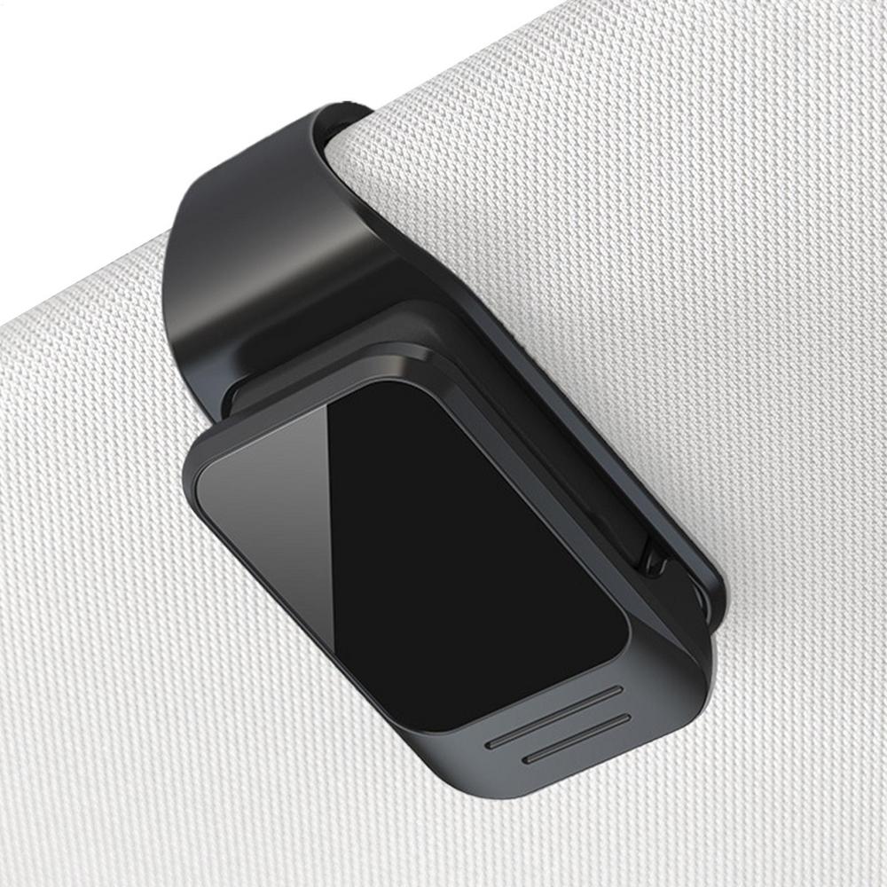 

Sunglasses Holder for Car Sun Glasses Eyeglass Hanger Ticket Card Organizer Interior Accessories for Vehicle Man Woman All чёрный