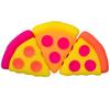 Pizza Shaped Soft Squishy Fidget Cube Velvet Squeeze Toy Sensory Stress Relief Anti-Anxiety Desktop Gadget for Relax Gift