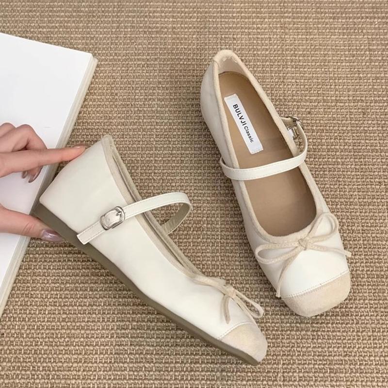 

Балетки Женские Лоферы Обувь Летнее Платье Танкетки Сандалии Лолита Повседневная Женская Обувь 2025 Дизайнерский Бренд Удобная Mujer Zapatos 40 абрикосовый