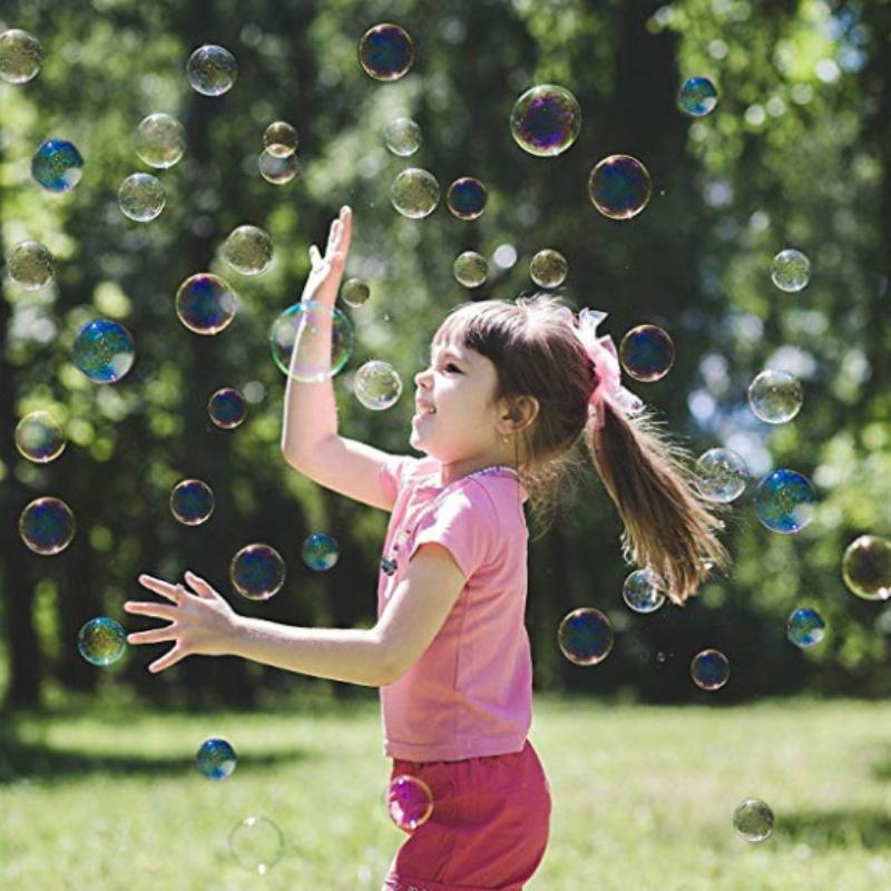 750ML Mini Automatic Bubble Maker Wedding Stage Effect Remote Control Bubble Making Equipment Small Portable Bubble Machine