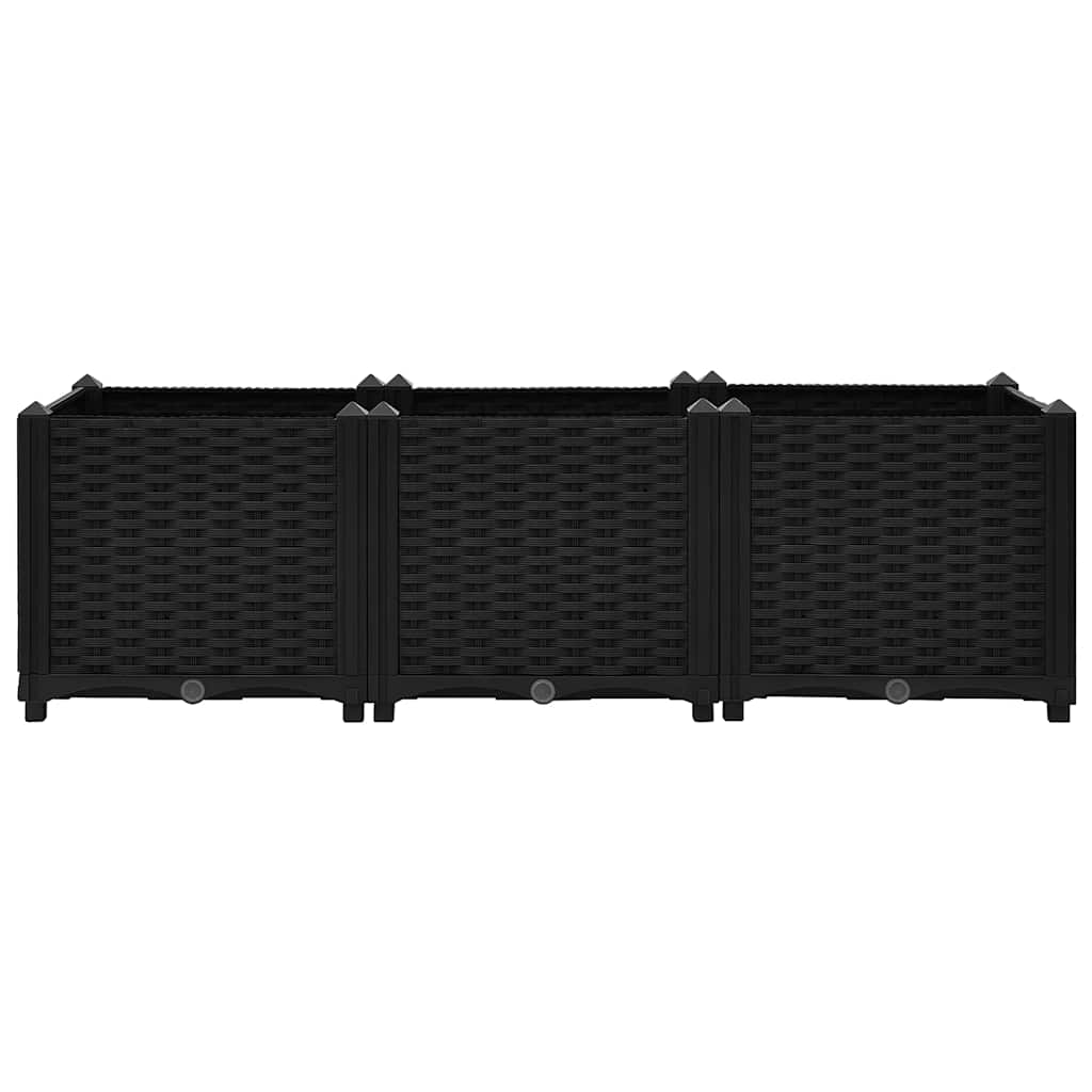 Vidaxl Donica Do Podniesionej Rabaty, 120X40X38 Cm, Polipropylen