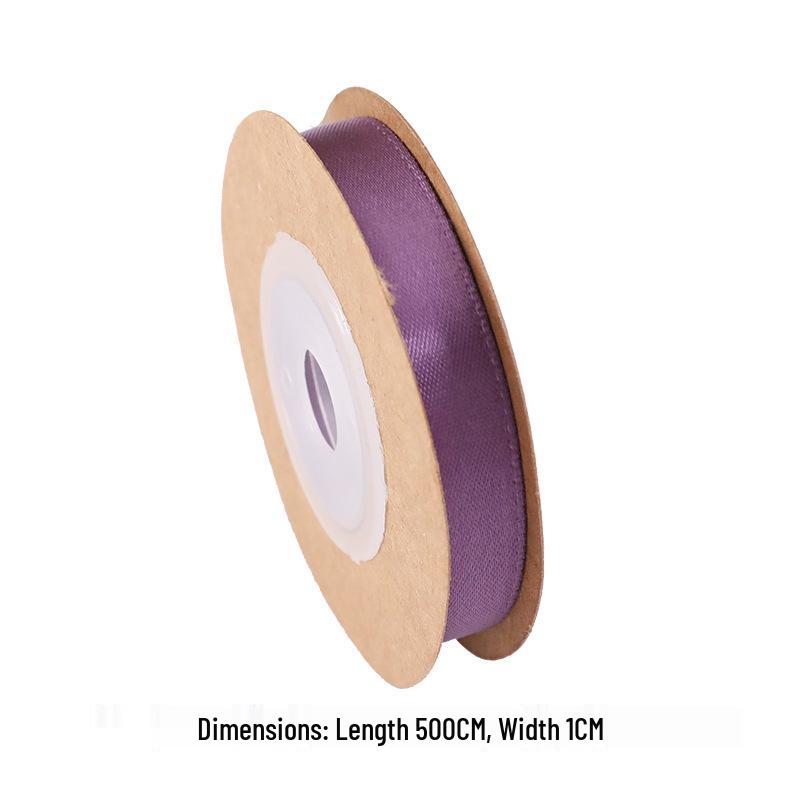 Double-Sided Woven Silk Ribbon for Gift Boxes and Decorations