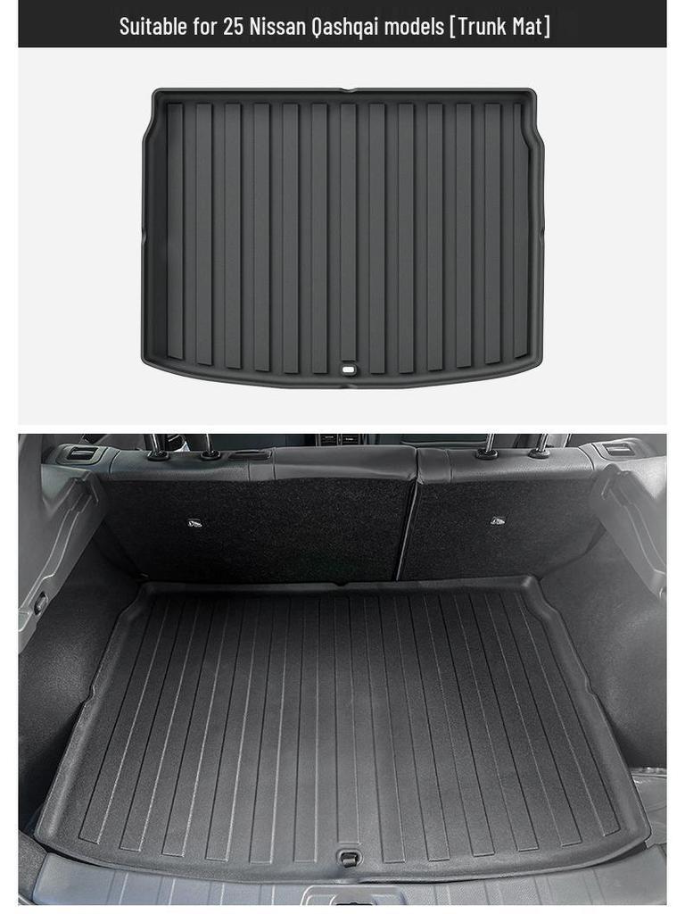 Nissan Qashqai 2021-2025 TPE Trunk & Backrest Mat Set