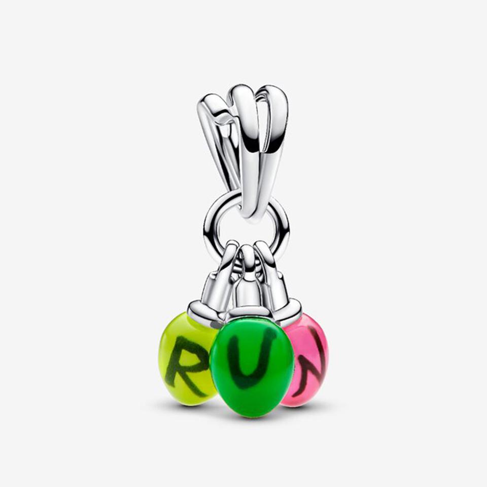 New 925 Silver Sparkling Love Heart Puppy Butterfly Beads Rose Turtle Cannibal Flower Pendant DIY Exquisite Charm Jewelry