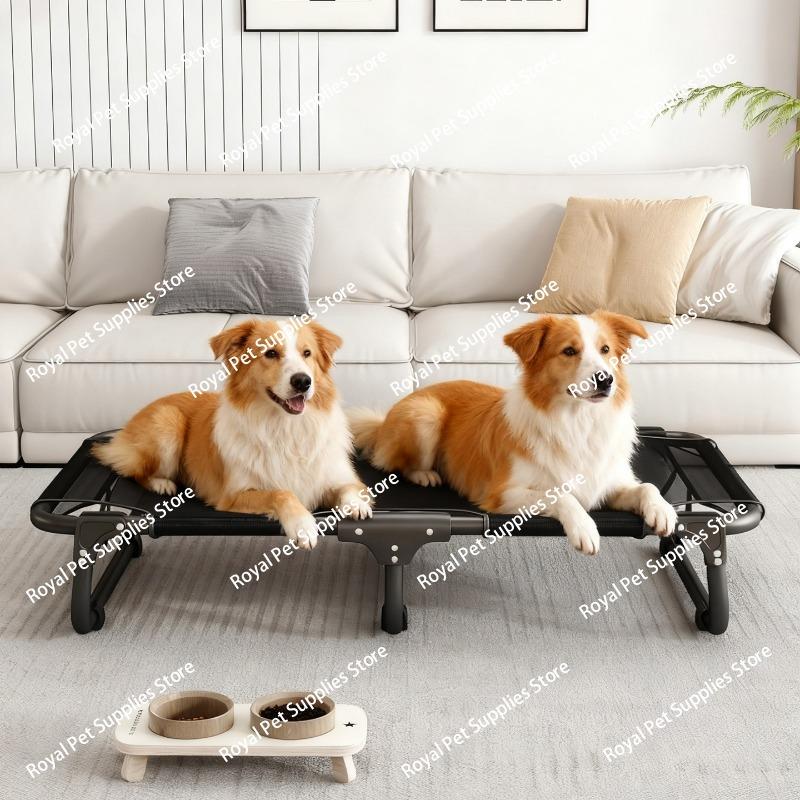 Installation-free dog camp bed Installation-free foldable pet bed Universal in all seasons Off the ground Kennel breathable