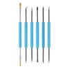 Blue Color Desoldering Aid Tool Black Oxide Carbon Steel Circuit Boards Tool Ergonomic Design Durable Material Welding Kit