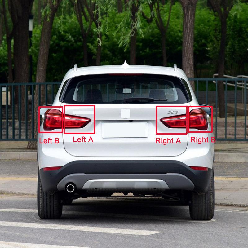 For BMW X1 2016 2017 2018 2019 Tail Lamp Cover Rear Signal Parking Lights Shell Replace The Original Lampshade