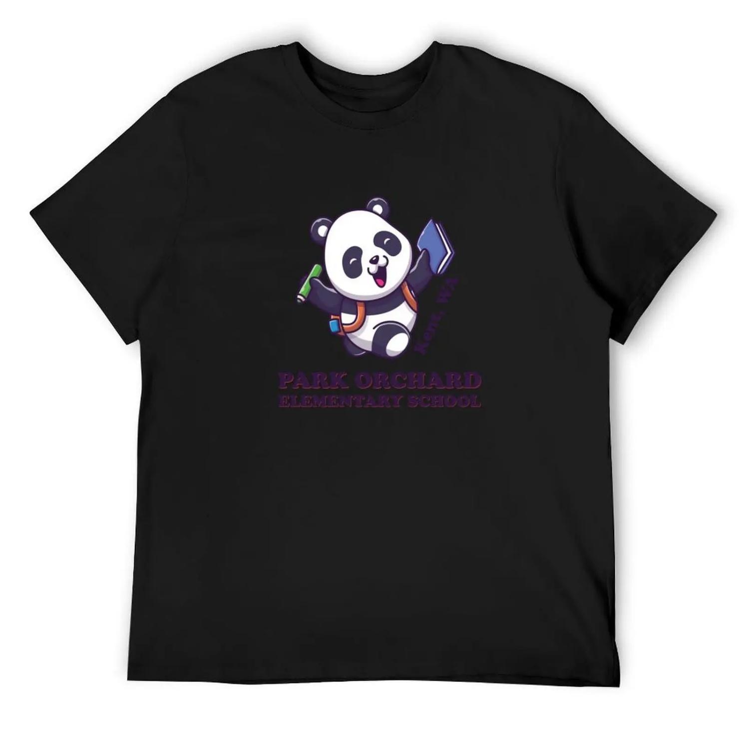 PO Pandas_Spring 2023_02_DarkTextSquare T-Shirt quick drying plus size tops mens designer t shirt S