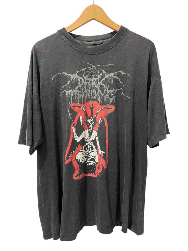 VTG Darkthrone Band Short Sleeve Cotton Black S5XL T Shirt AG914 Unisex T-Shirt