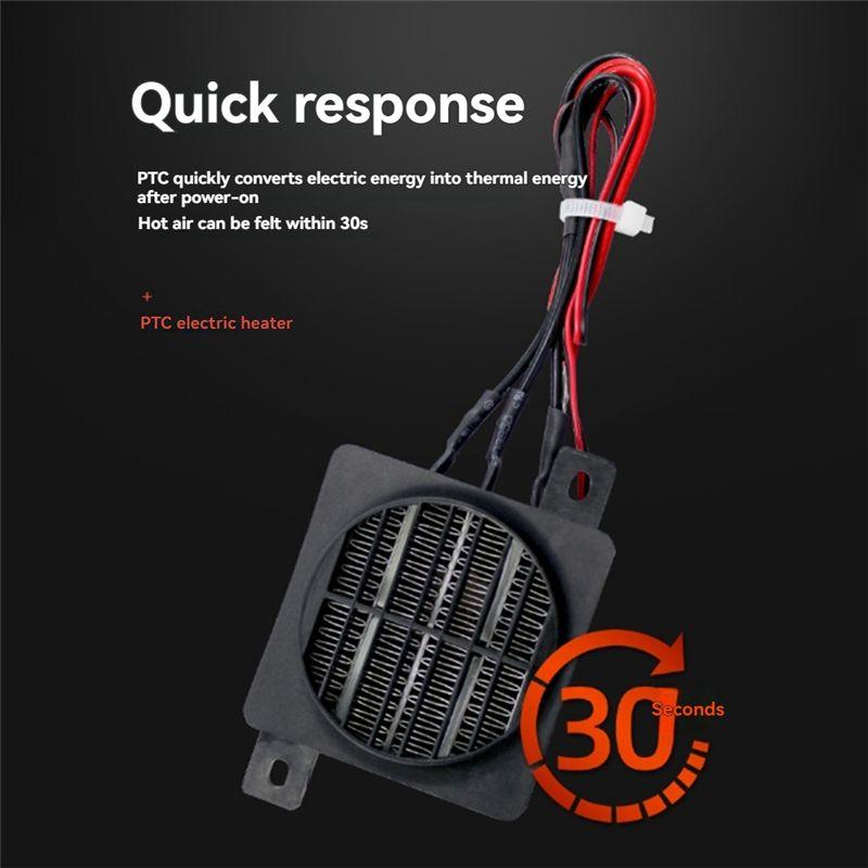 AEE4-PTC Heater Constant Temperature Heater Conductive Type With Fan Insulation Heater High Voltage 220V