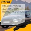 Front Rear Side LH RH Outside Door Handle For 2017- Hyundai Elantra Sedan