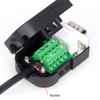 2-teiliger DB9pin Klemmenblockadapter DB9pin Serielle Adapter für RS485 RS422 Verbindung Lötfreies Set