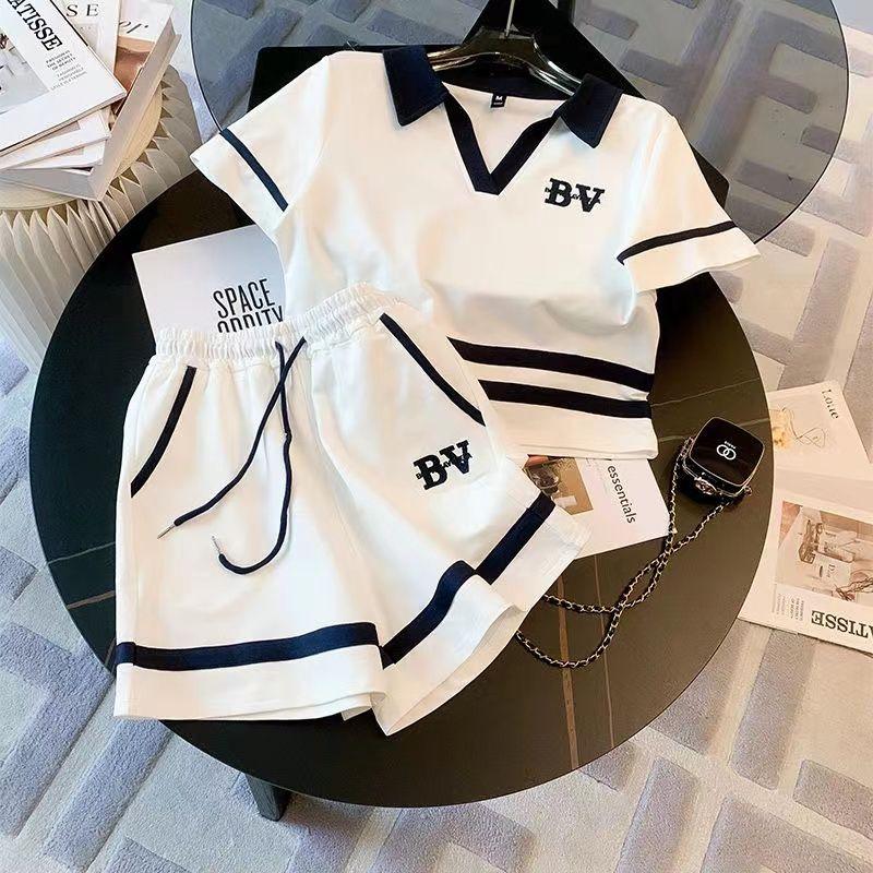 

Women s Summer 2024 Trendy European High-End Casual Street-Style Sporty Shorts Set Extra Extra Extra Large