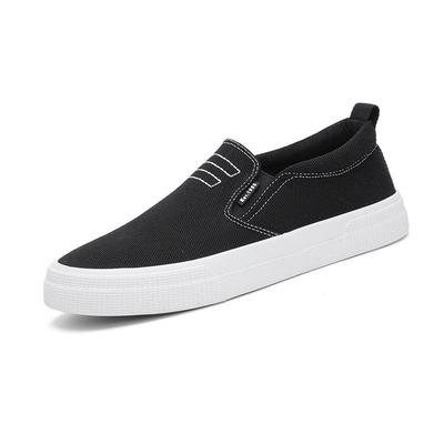 2026 Spring Men's Elegant Slip-On Canvas Shoes - Casual, Breathable, Comfortable, Low-Top Design.
