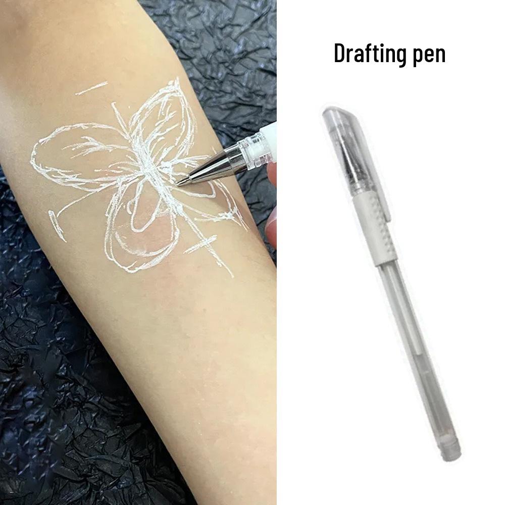 Henna Flower Tattoo Cream: Waterproof, Semi-Concealing, Hand-Painted Pigments