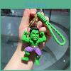 Porte-clés Super-héros Adorable Silicone Série Avengers Porte-clés Pour Clés de Voiture Cadeaux