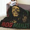 Bob Marley Album Musica Reggae Stile Giamaicano Coperta Coperta in Flanella Coperte da Letto Coperte Copriletto Trapunta