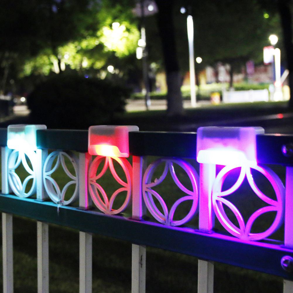 Outdoor Solar Waterproof Lights for Steps, Railings, Stairs, Fences, Courtyards