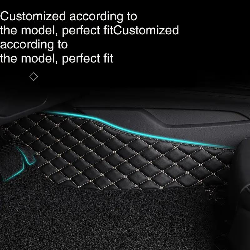 Car Floor Mats Special Waterproof And Non-slip Leather Carpet For BMW 3 E90 2004-2012 Years Car Accessories