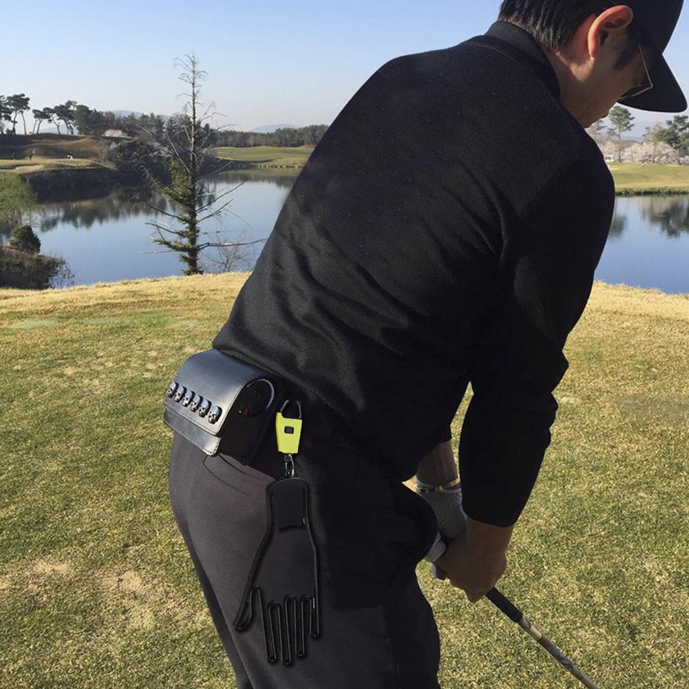 3-1PC Portable Golf Glove Holder Rack Plastic Gloves Hanger Golf Glove Dryer Shaper Gloves Stretcher Holder Keeper Display Stand