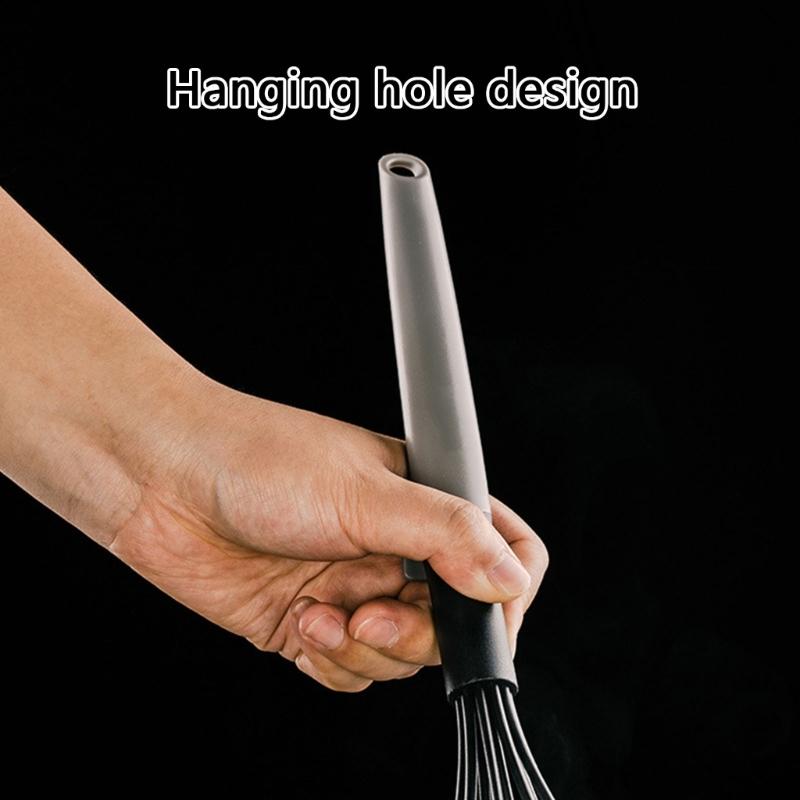 Portable Nylon Whisk Portable Manual Beaters Ideal For Mixing Eggs, Batter, And Cream Without Scratching Cookware