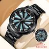 Write Wheel Eye Watch Waterproof Quartz Watch Student Watch Rotary Large Dial Men's Watch