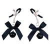 4 Color Adjustable Sexy Bow Nipple Clamps with Bells Adult BDSM Fetish Toy for Couples Intimate Play