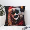 Pillow Case Film Funny TTerrifier Horror  Square Pillow Cover Morden Cushion Cover Pillowcases For Office Car Home Decorative