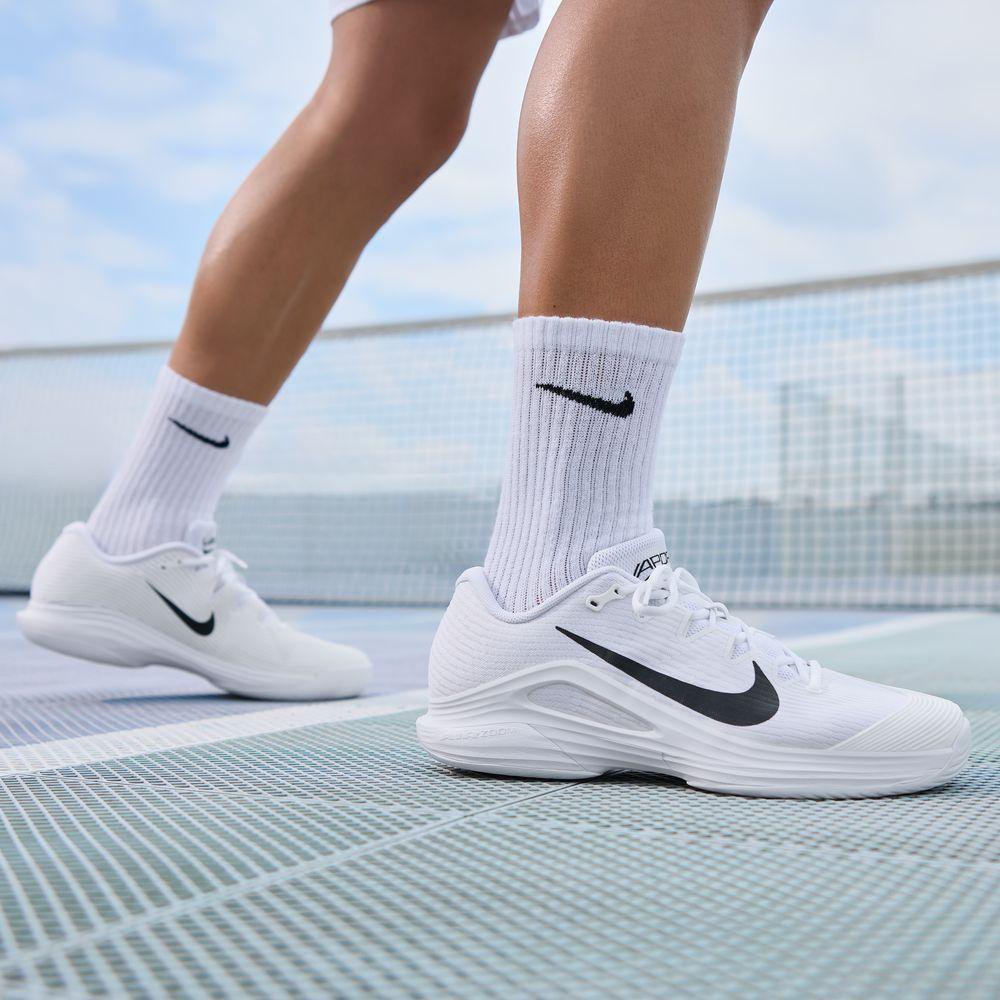Nike Court Air Zoom Vapor 12 HC Белый Белый Саммит Черный 40