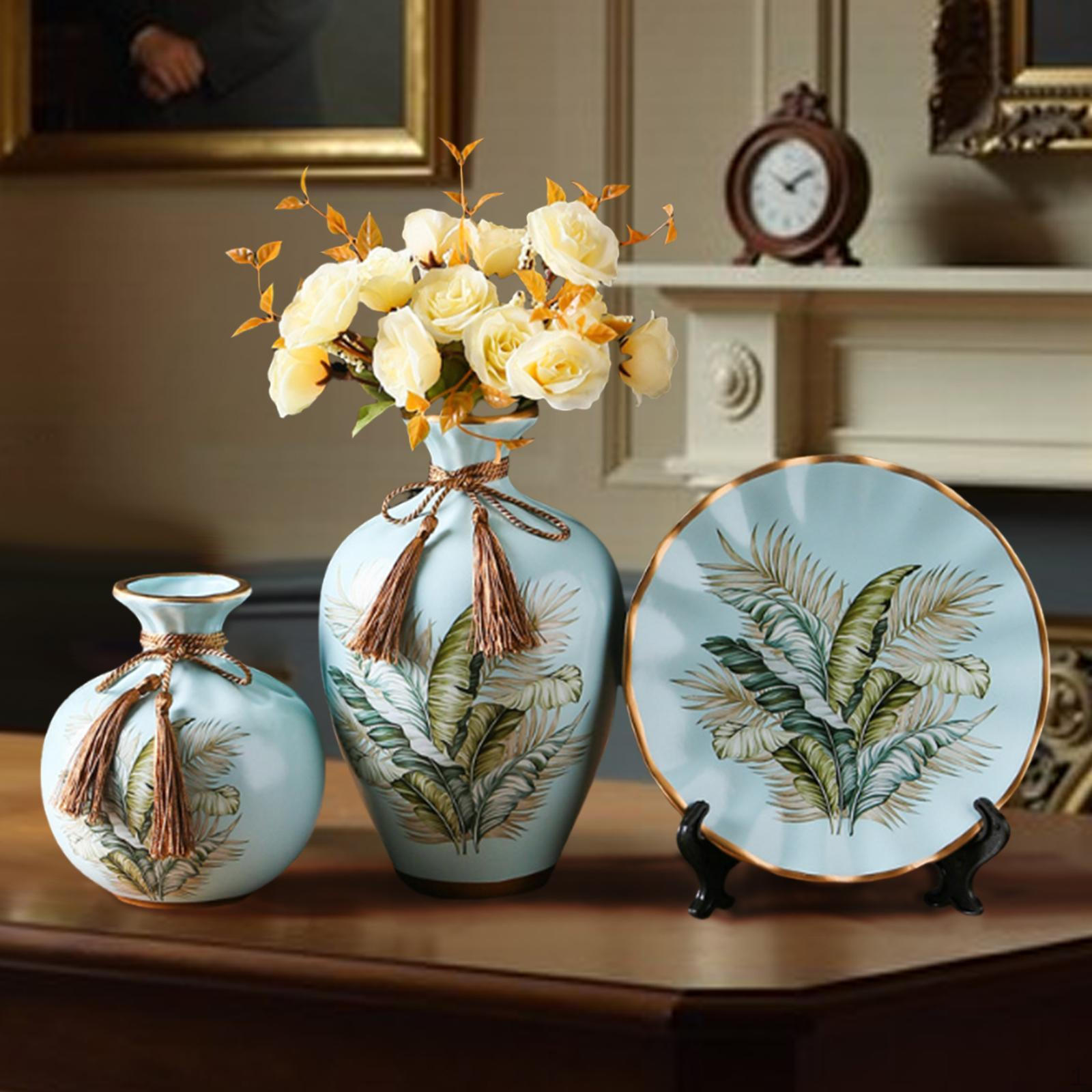 

Набор керамических ваз для цветов, цветочная композиция, бохо, уникальный декор, подставка для растений для дома, книжной полки Style C