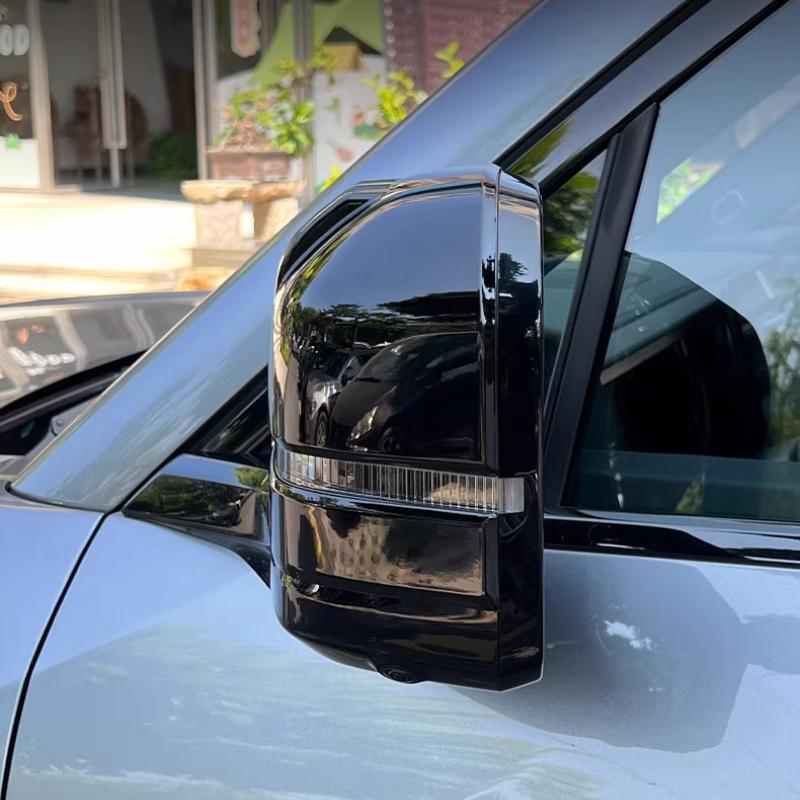 For BYD Leopard 5 Denza B5 Tail Light Tire Door Cup Handle Black Warrior Exterior Decoration Rearview Mirror Protector
