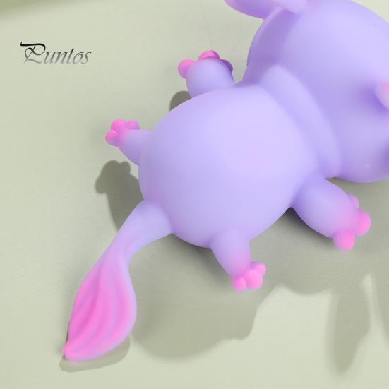 Cartoon Salamander Squeeze Toy Anxiety Stress Relief Salamandrid Pinch Sensory Toy Kids Teens Adults Soft Stress Ball Animal Fidget Toy