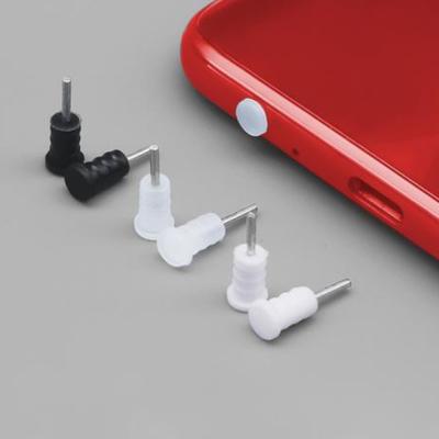 5Pcs 3.5mm Dust Plug Mini Universal Silicone Multipurpose Jack Dust Pin For Smart Phones