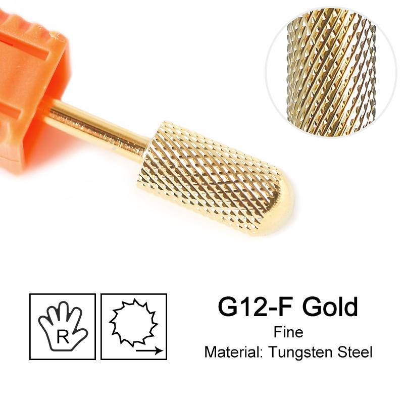 Tungsten Carbide Milling Cutter Nail Drill Bits For Electric Manicure Machine Pedicure Gold Silver Nails Files Accessories