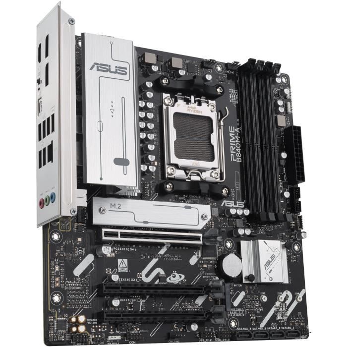 Motherboard - ASUS - PRIME B840M-A-CSM - AMD B840 - Socket AM5 micro ATX