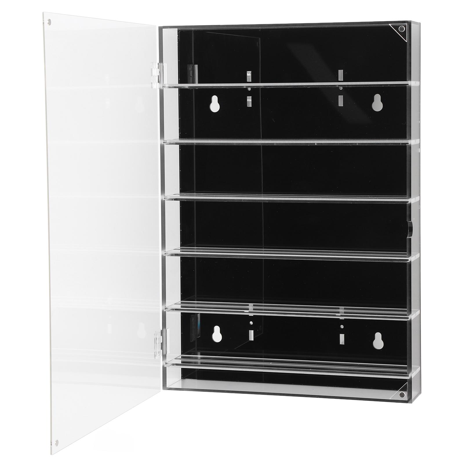 

Акриловая витрина 240x345x48 мм 6-уровневая настенная прозрачная полка для демонстрации режущих инструментов