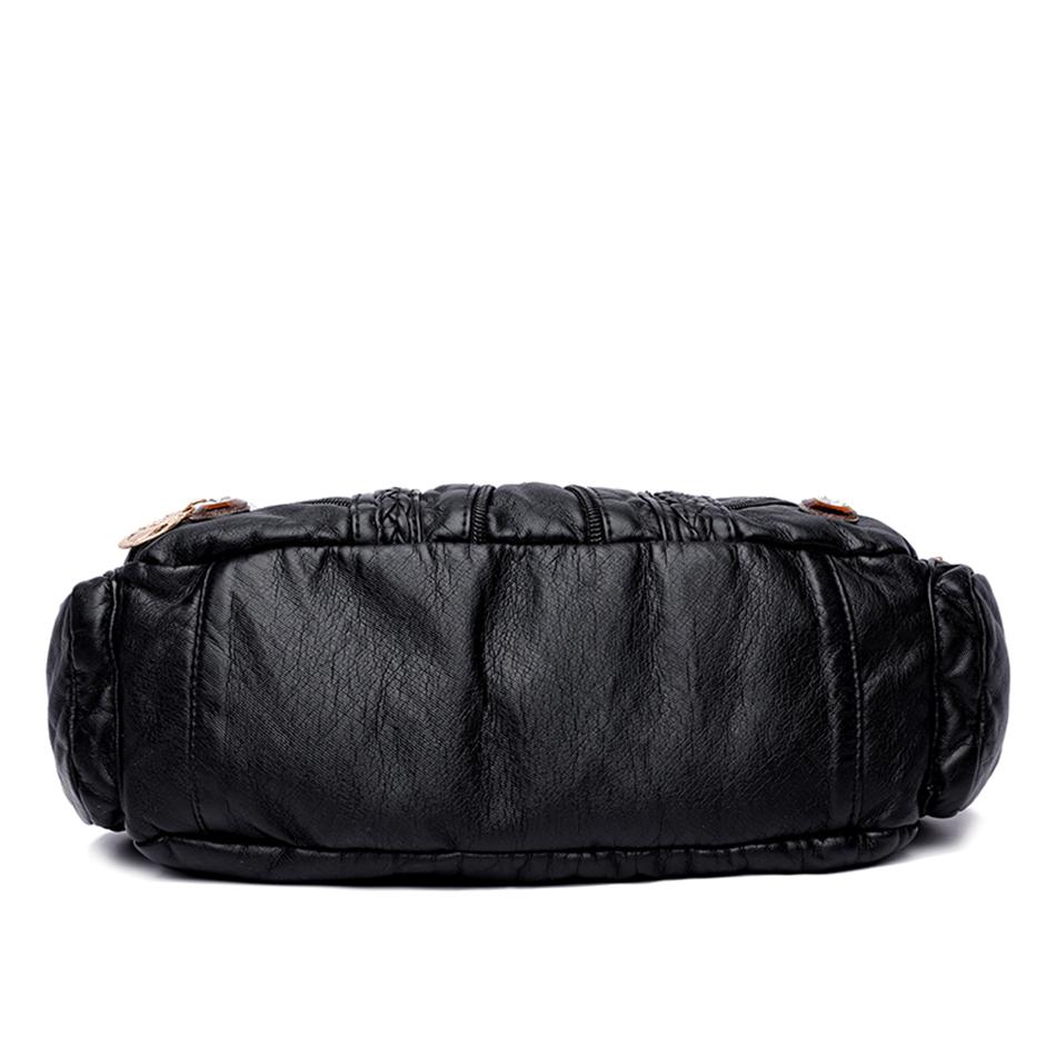 Leather Casual Crossbody Bags for Women 2024 Ladies Luxury Designer Tote Handbag Top-Handle High Quality Shoulder Bag