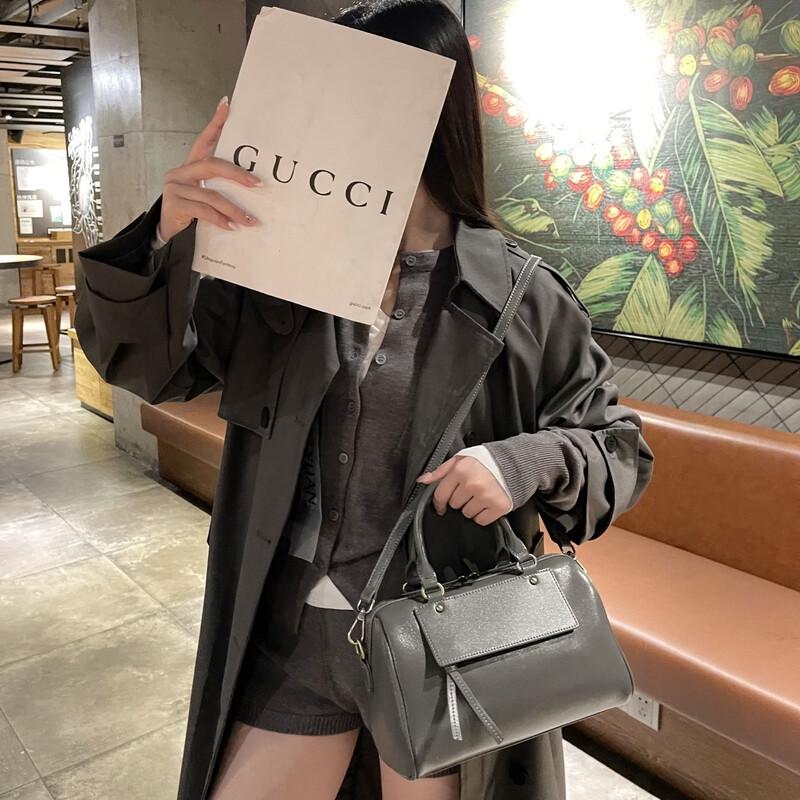 Douxiaozhu Fashion Boston Pillow Crossbody Handbag