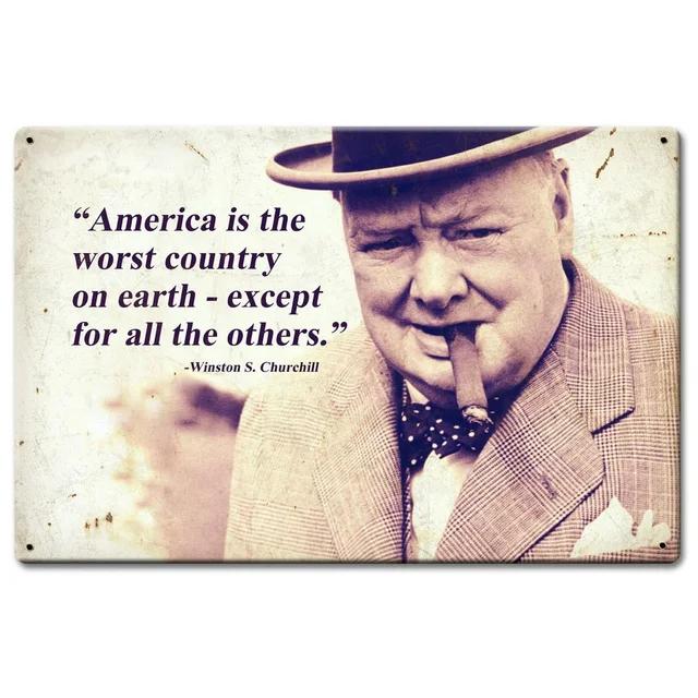 Vintage Metal Tin Sign  Dont Stop Until Youre Proud  Retro Wall Decor for Man Cave Home Cafe Garden Club Bar  Iron Poster Pai