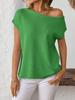 2025 New Collection! Women's Y2K - Inspired Summer Knitted Pullover Sweater Top, Blending Retro Charm with Modern Style