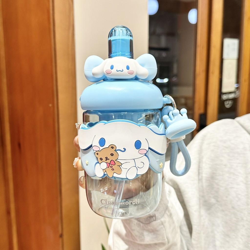 Sanrio Kuromi Tritan Kids Water Bottle With Sealing Leakproof For Office And Home
