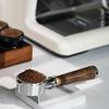MHW-3BOMBER Coffee Machine Handle, Solid Wood Bottomless Extraction Modification Accessory, Walnut Handle - Lama/E61