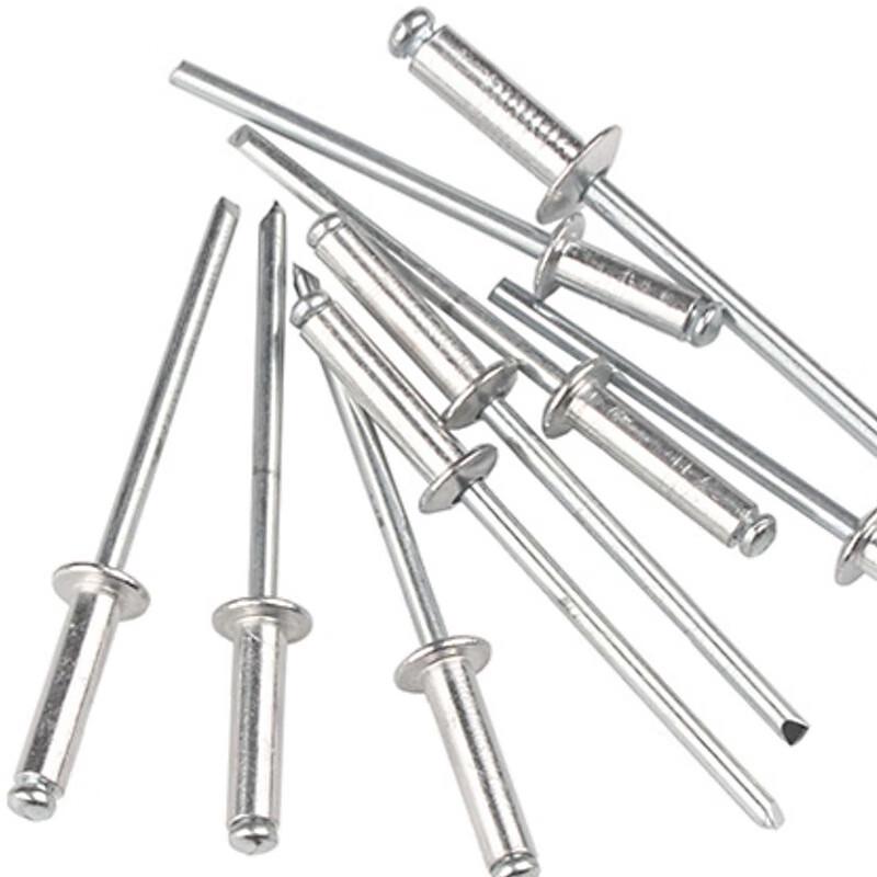 Okrągłogłowy nit zrywalny aluminiowy typu otwartego