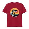 Vintage Free Willy Movie T Shirt Japanese Kanagawa Surf Orca Whale Retro 80s90s Inspired Casual Save Animal Rights Design