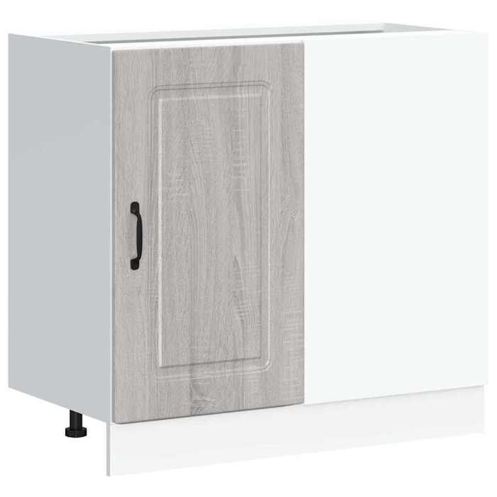 VidaXL Armoire de cuisine Kalmar sonoma gris bois d'ingénierie, meuble d'évier, meuble de cuisine avec tiroir 854324