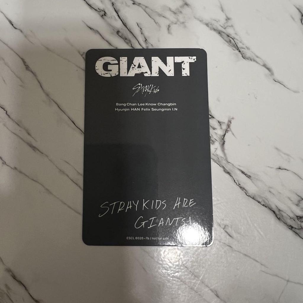 [FOLOSIT] Stray Kids GIANT Felix Set de 3 Cărți de Colecție