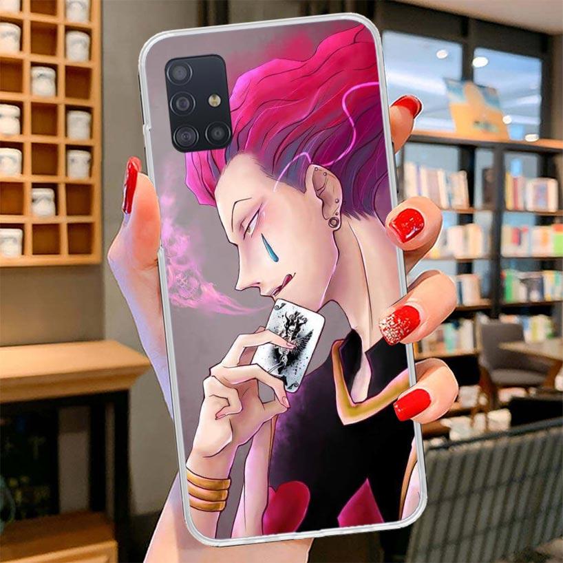 Hunter X Hisoka Cover Phone Case For Samsung Galaxy A12 A22 A32 A52 A72 A02S Phone Case Note 20 Ultra 10 S10 Plus A51 A71 A50S A